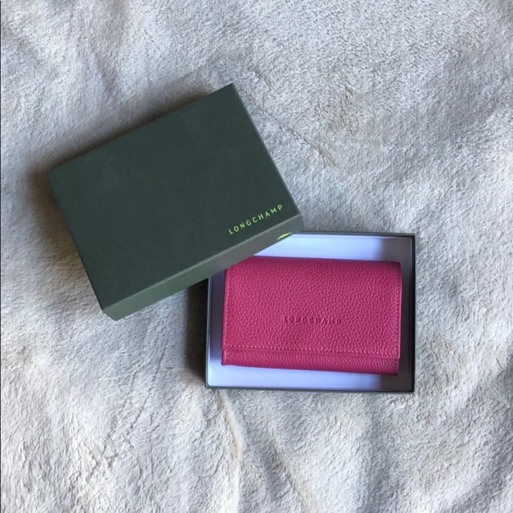 Gorgeous Pink Le Foulonne Longchamp